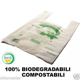 Borse Biodegradabili Compostabili UNI 13432 MINI PESANTI 22x44